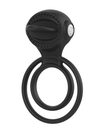 Anneau vibrant 1 seul mode de vibration très extensible noir 