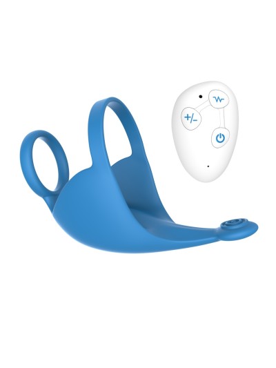 Vibrateur / Masseur de testicule télécommandé, USB waterproof 