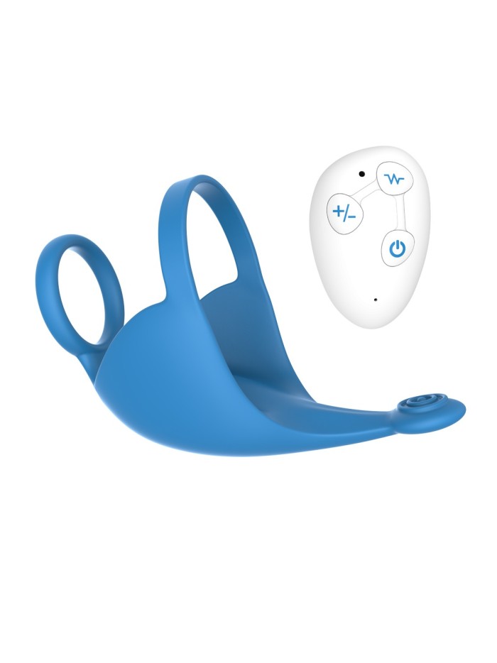Vibrateur / Masseur de testicule télécommandé, USB waterproof 