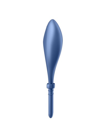 Cockring vibrant connecté USB bleu Bullseye Satisfyer 