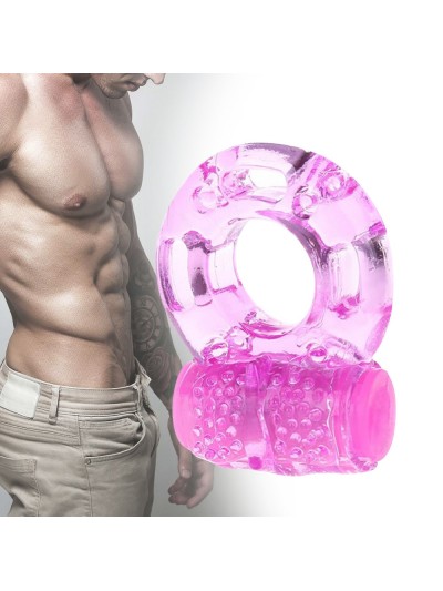 Cockring vibrant rose extensible 