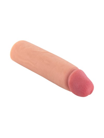 Gaine d'extension de pénis réaliste avec gland 