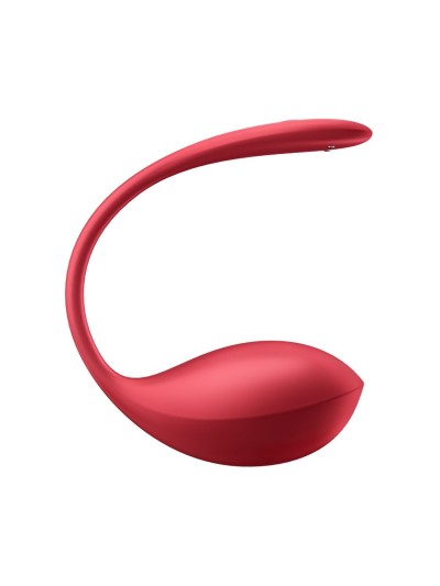 Oeuf vibrant télécommandé rouge Shiny Petal Satisfyer 