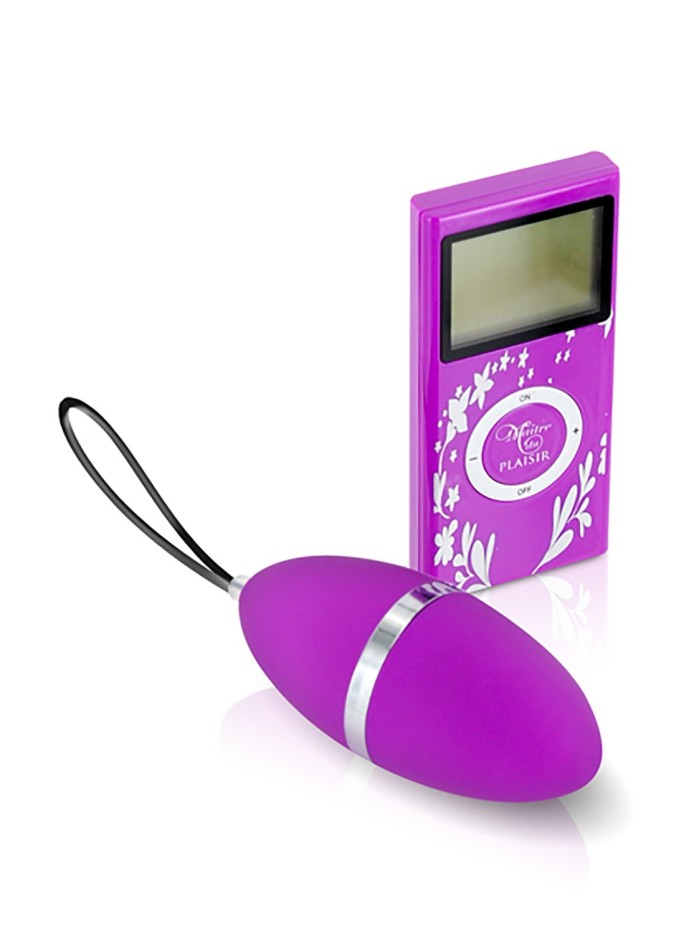 Oeuf vibrant violet 10 vitesses télécommande écran LCD 