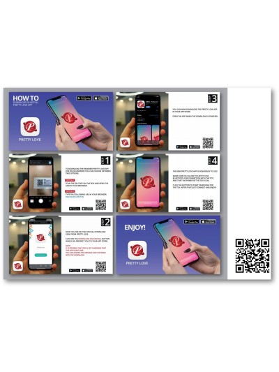 Oeuf vibrant puissant USB avec application smatphone 