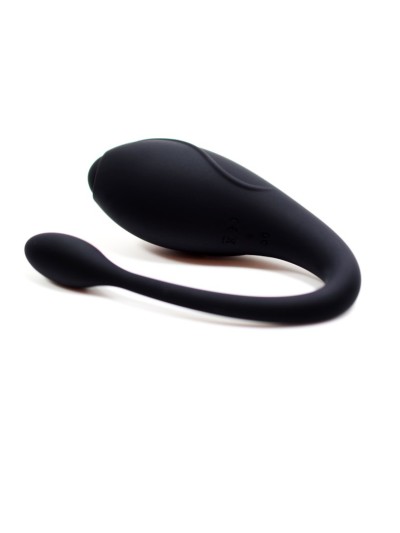 TANDEM Noir, stimulateur pour couple USB avec télécommande en silicone médical  