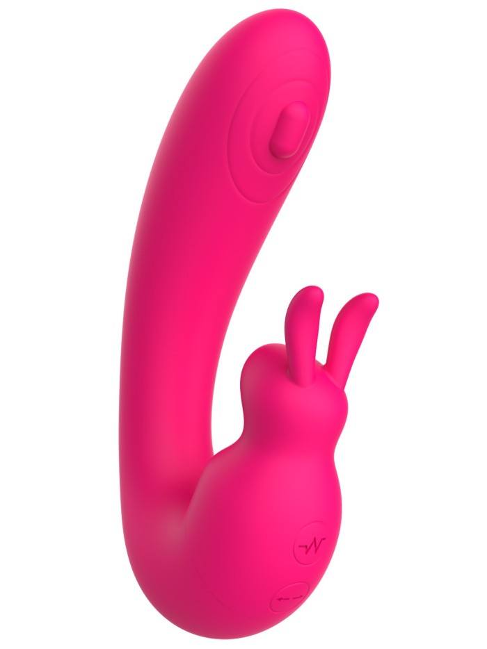 Vibromasseur 2 en 1 G-spot et C-spot USB Kala rose 