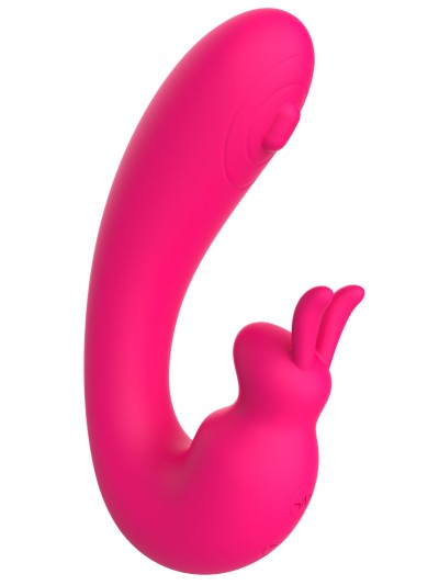 Vibromasseur 2 en 1 G-spot et C-spot USB Kala rose 