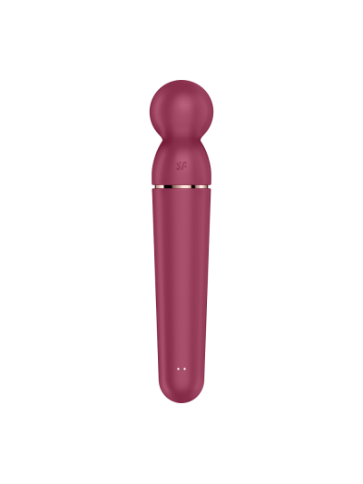 Vibromasseur wand rouge USB 60 vibrations Planet Wand-er Satisfyer 
