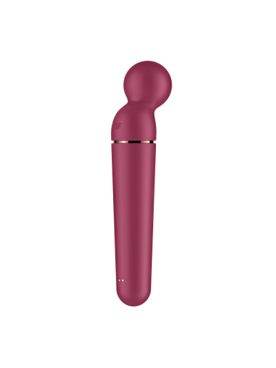Vibromasseur wand rouge USB 60 vibrations Planet Wand-er Satisfyer 