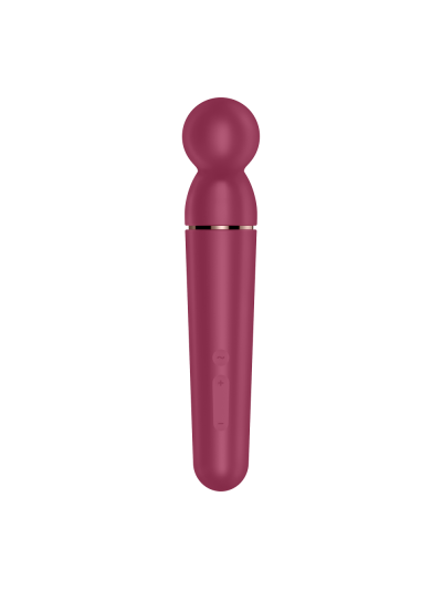 Vibromasseur wand rouge USB 60 vibrations Planet Wand-er Satisfyer 