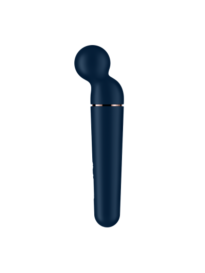 Vibromasseur wand bleu USB 60 vibrations Planet Wand-er Satisfyer 