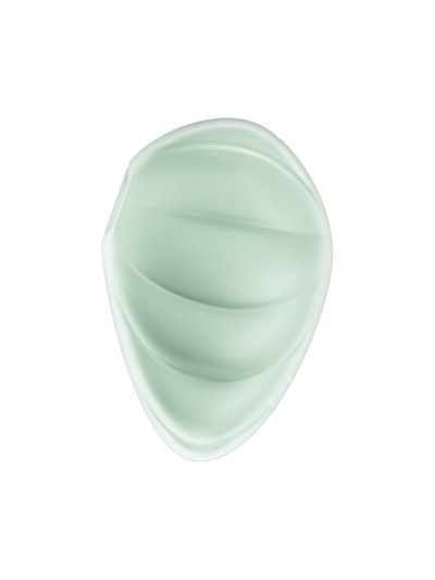 Stimulateur clitoridien par onde de pression sans contact et par vibration USB vert menthe, Cloud Dancer Satisfyer 