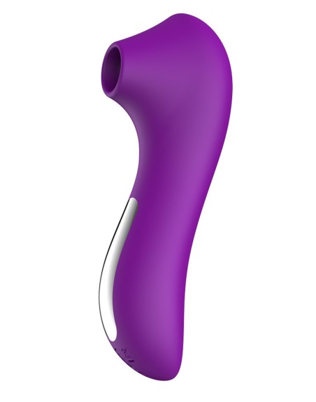 Stimulateur succion de clitoris et tétons USB violet 