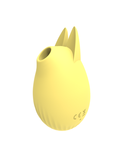 Stimulateur clitoridien Bunny USB jaune Martie 