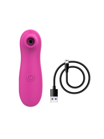 Stimulateur de clitoris par vibrations sur membrane rechargeable USB rose 10 Vitesses De Voyage 