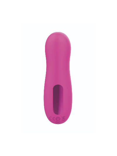 Stimulateur de clitoris par vibrations sur membrane rechargeable USB rose 10 Vitesses De Voyage 