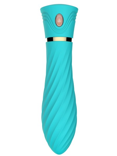 Mini Vibromasseur bleu USB 