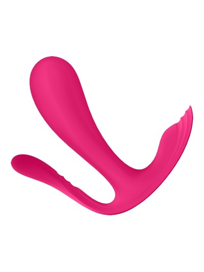 3 en 1 Vibromasseurs et stimulateur clitoridien rose connecté Top Secret  Satisfyer 