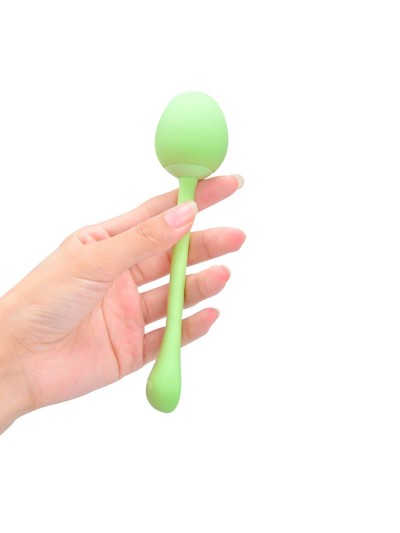 Balle de Geisha vibrante verte avec télécommande 