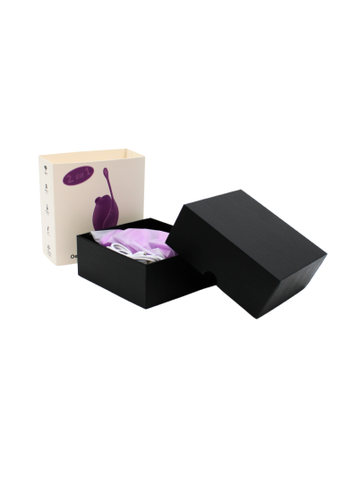 2en1 Stimulateur clitoridien à picots par aspiration avec son œuf vibrant à distance violet 