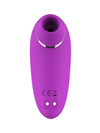 Vibromasseur clitoridien par embout de vibrations sur membrane violet USB 