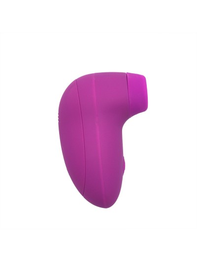 Stimulateur clitoridien avec 2 embouts interchangeable vibration sur picots et langue 