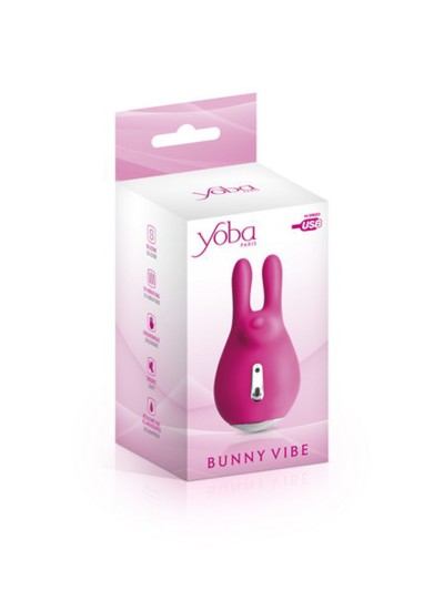 Stimulateur de clitoris Bunny Vibe rose Yoba 