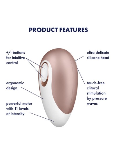 Stimulateur clitoridien Pro Deluxe Satisfyer 