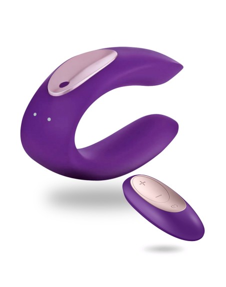 Stimulateur de couple Satisfyer Partner Plus télécommande 