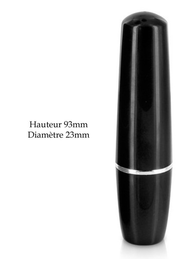 Rouge à lèvres vibrant noir 