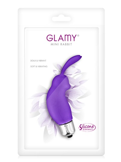 Stimulateur de clitoris vibrant violet rabbit 