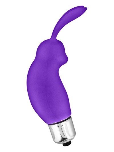 Stimulateur de clitoris vibrant violet rabbit 