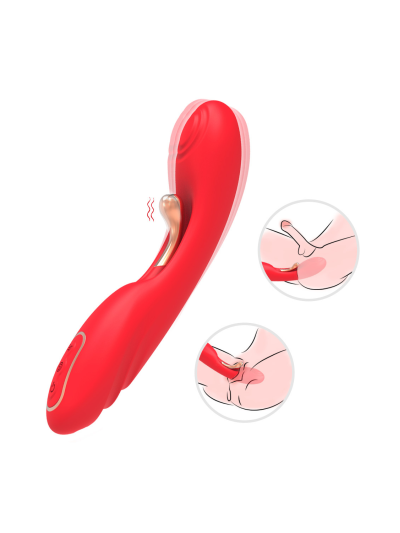 Vibromasseur TICKLE Double Stimulation – USK-V30