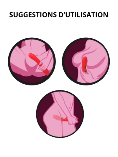 Vibromasseur TICKLE Double Stimulation – USK-V30