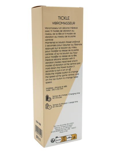 Vibromasseur TICKLE Double Stimulation – USK-V30