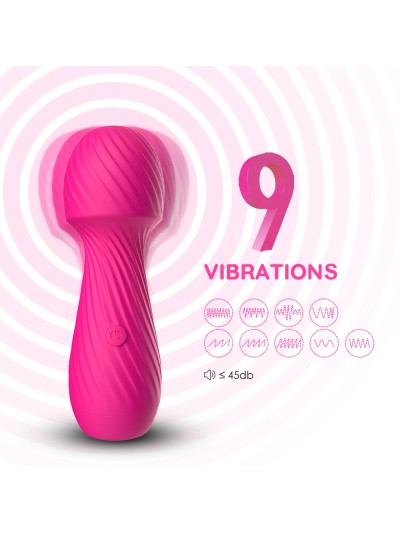 Vibromasseur Wand Massage Rose puissant – USK-W03PNK