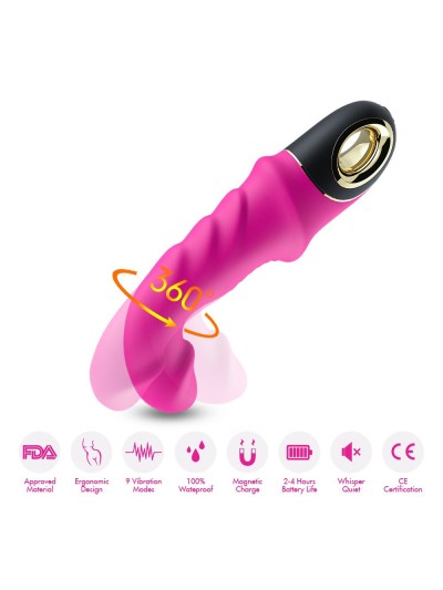 Vibromasseur rose G-spot Joy Blade vibrations puissantes 