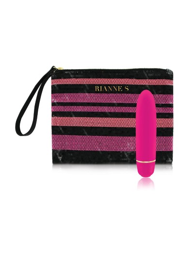 Mini vibromasseur de voyage  pour stimulation clitoridienne 