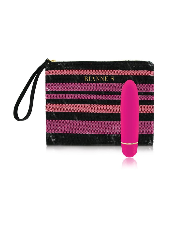 Mini vibromasseur de voyage  pour stimulation clitoridienne 