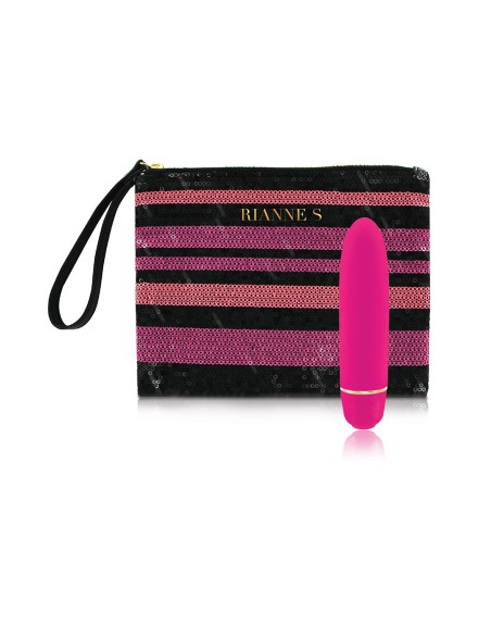 Mini vibromasseur de voyage  pour stimulation clitoridienne 