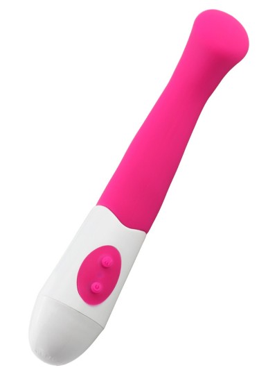 Vibromasseur rose tête plate spécial point G 