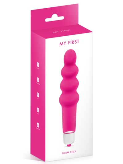 Vibromasseur glace rose silicone 7 vitesses waterproof 