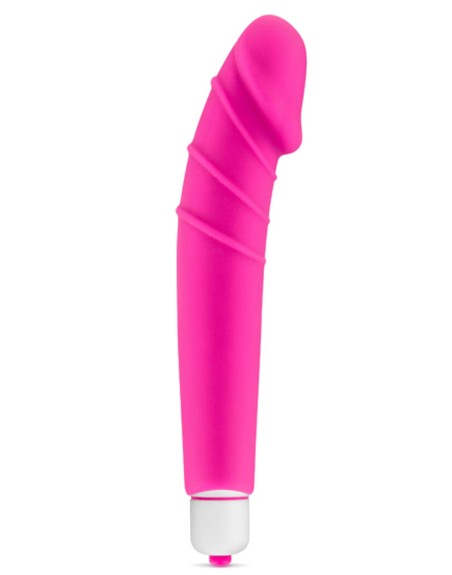 Vibromasseur rose 7 vitesses forme réaliste waterproof 