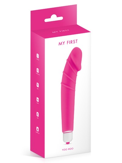 Vibromasseur rose 7 vitesses forme réaliste waterproof 