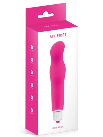 Vibromasseur rose 7 vitesses ondulé waterproof 