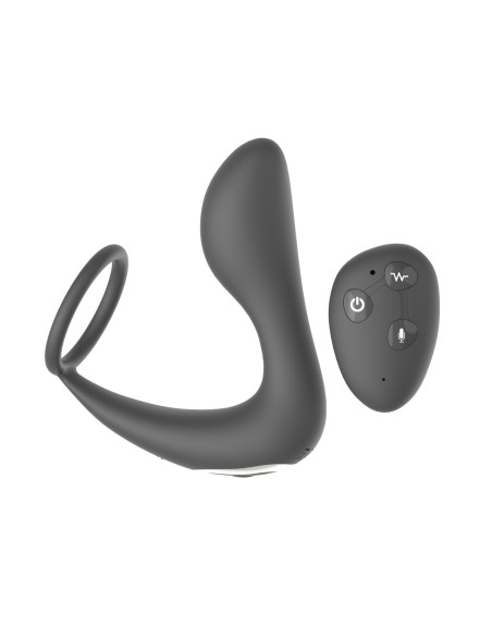 Stimulateur de prostate télécommandé avec micro décharge électrique et avec option commande vocale JUNO 