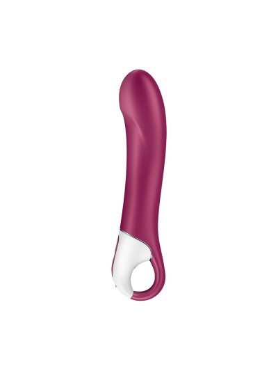 Vibromasseur chauffant connecté USB rouge Big Heat Satisfyer 