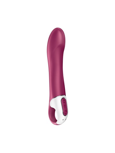 Vibromasseur chauffant connecté USB rouge Big Heat Satisfyer 