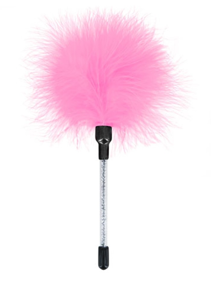 Plumeau rose très doux de caresses 